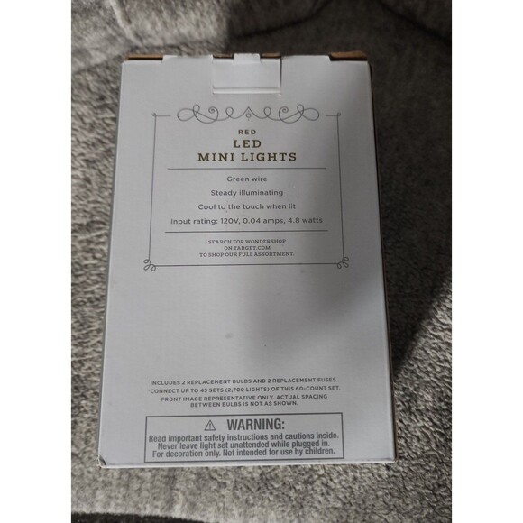 Wondershop Red LED Mini lights - Picture 2 of 2